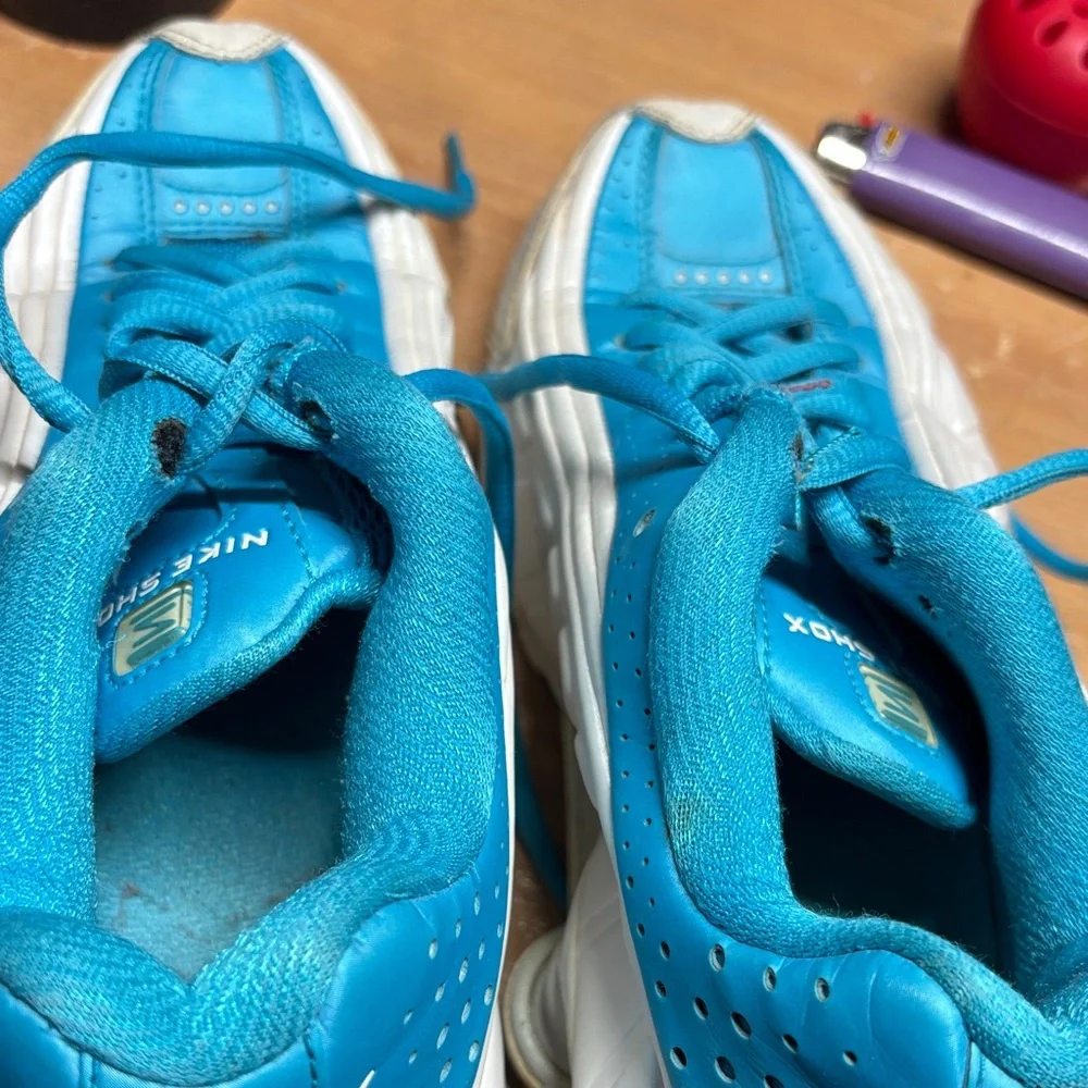 Nike Blue and White Sneakers - Picture 4 of 4